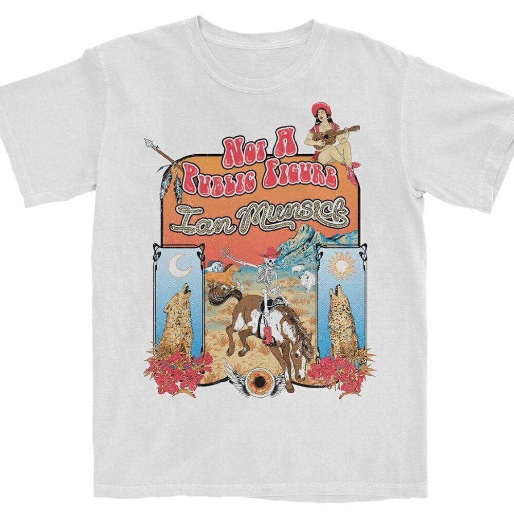 Ian Munsick The Western Dead Tshirt White